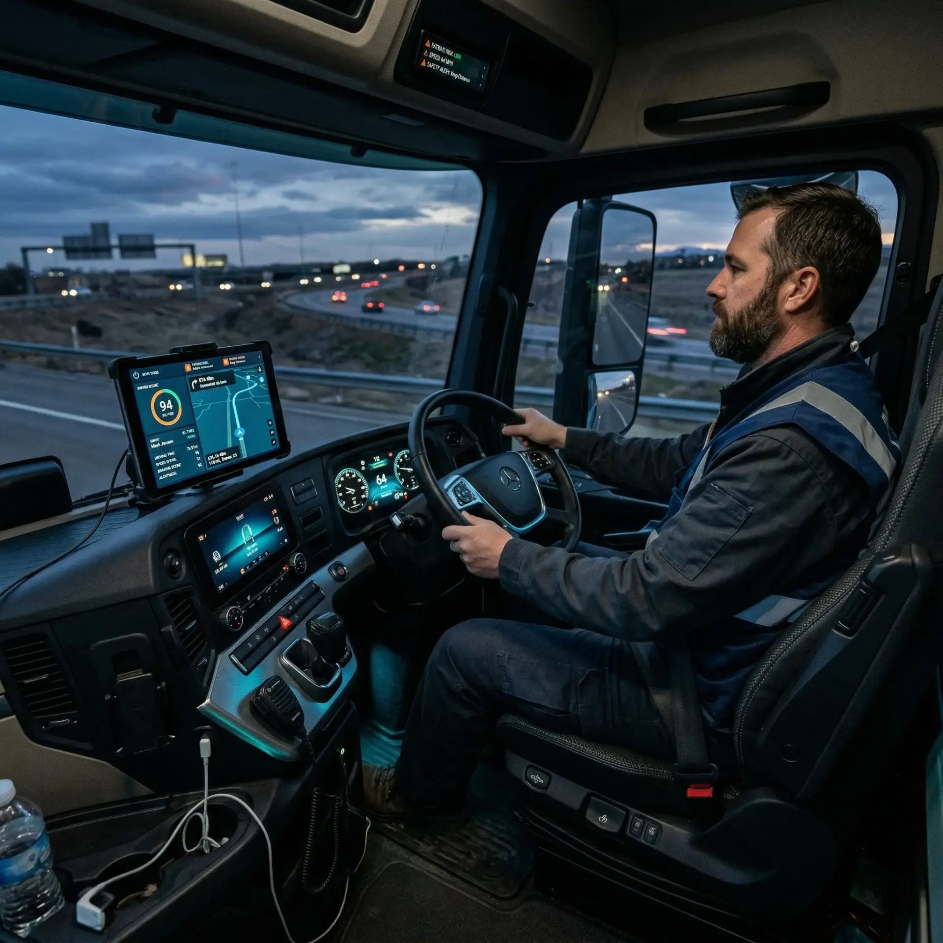 Driver Monitoring System in Kuwait | TechBiz Solutions